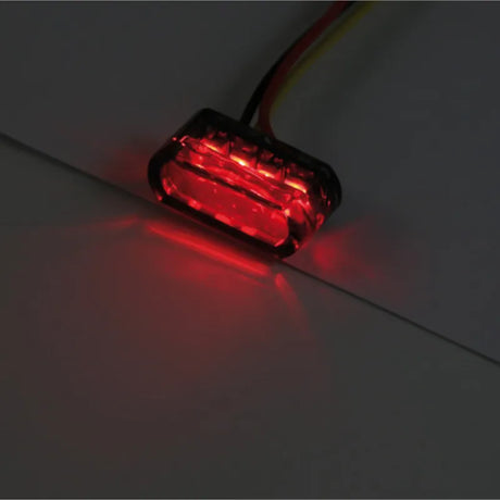 LED-Einbaurücklicht Highsider Module 1, Getönt, 21,5x8,5 mm, E-geprüft, 12V