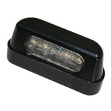 LED-Kennzeichenbeleuchtung Highsider Smart schwarz, B56xH20 mm, E-geprüft