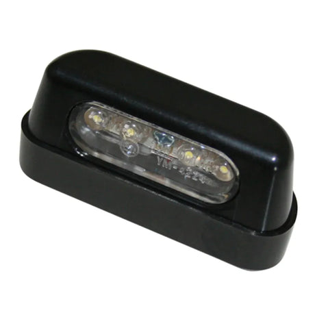 LED-Kennzeichenbeleuchtung Highsider Smart schwarz, B56xH20 mm, E-geprüft