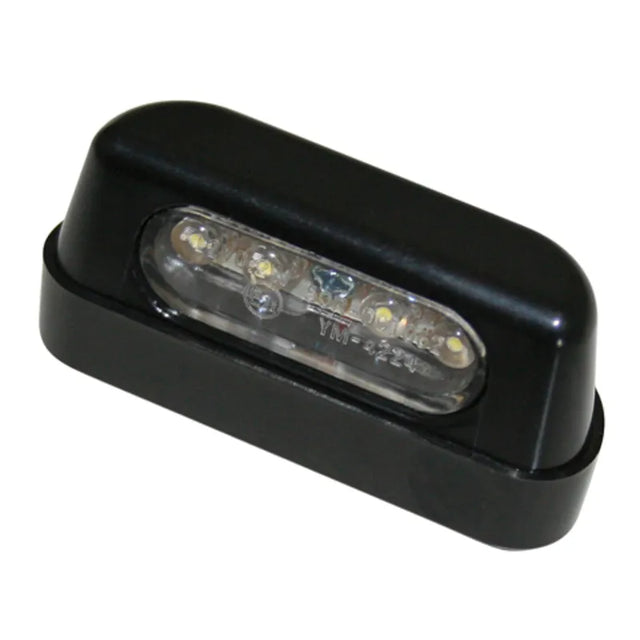 LED-Kennzeichenbeleuchtung Highsider Smart schwarz, B56xH20 mm, E-geprüft