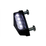 LED-Kennzeichenbeleuchtung Highsider Smart Quadro schwarz, 46x17,5 mm, E-geprüft