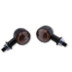 Blinker Highsider Smart Arizona, Schwarz, Glas Orange, E-geprüft, 12V/21W