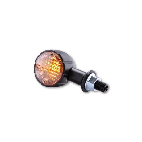 Blinker Highsider Smart Arizona, Schwarz, Glas Orange, E-geprüft, 12V/21W