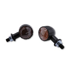 Blinker Highsider Smart Arizona, Schwarz, Glas Orange, E-geprüft, 12V/21W