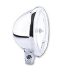 Scheinwerfer 5 3/4 Zoll Highsider Smart Bates Style, Chrom, Glas Klar, Unten