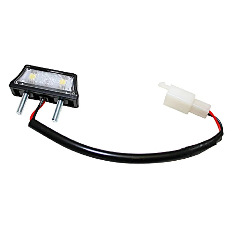 LED-Kennzeichenbeleuchtung Highsider Smart schwarz, B47xH13 mm, E-geprüft