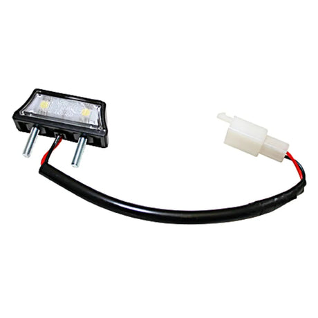 LED-Kennzeichenbeleuchtung Highsider Smart schwarz, B47xH13 mm, E-geprüft