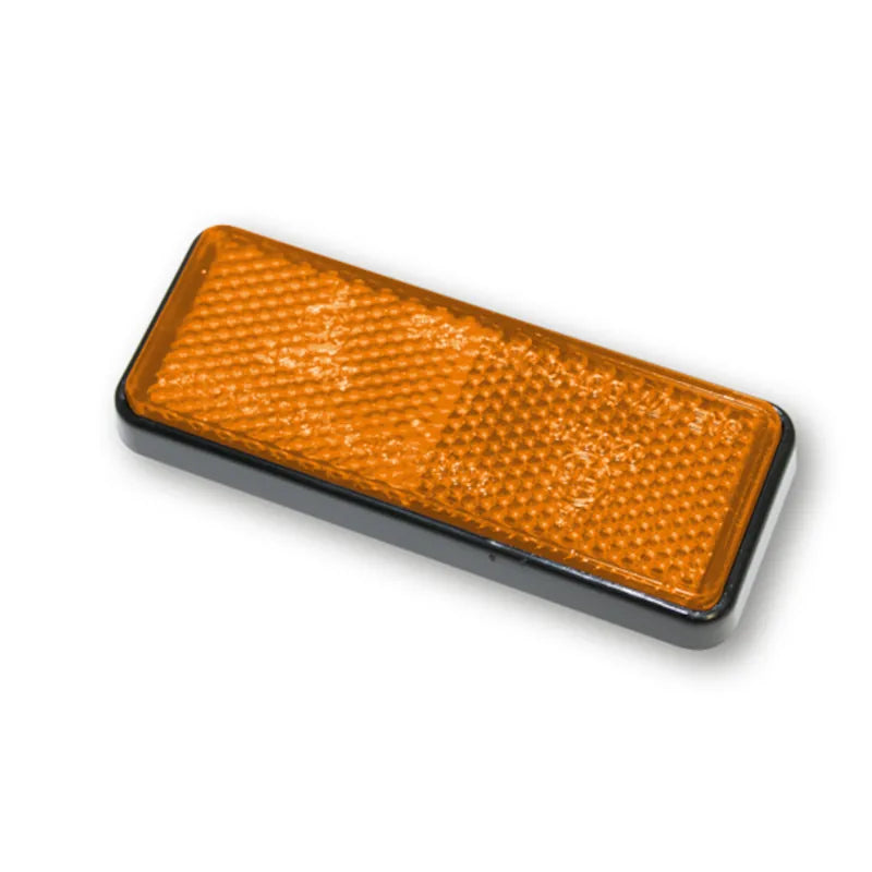 Reflektor Highsider Smart orange, Rechteckig, 91,5x36 mm, Selbstklebend
