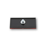 Rückstrahler Highsider Smart rot, Rechteckig, 70x31,5 mm, M5 Gewinde, E-geprüft