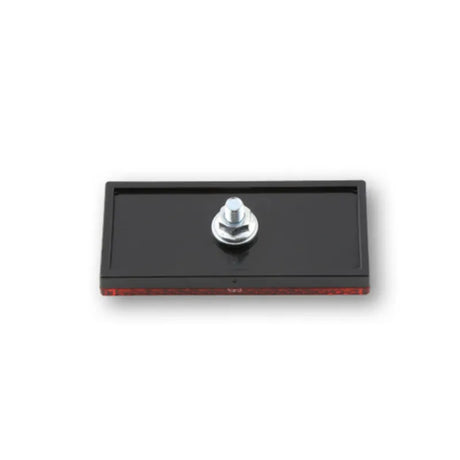 Rückstrahler Highsider Smart rot, Rechteckig, 70x31,5 mm, M5 Gewinde, E-geprüft