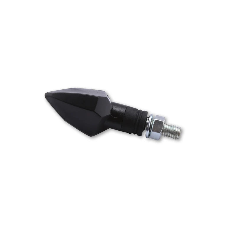 LED-Blinker Paar Highsider Smart Rock, Schwarz, Getönt, M8, E-geprüft, 12V/0,9W