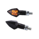 LED Blinker HIGHSIDER Smart Rock, Schwarz, Getönt, E-geprüft