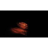 LED-Blinker Paar Highsider Como carbonlook, Getönt, M8, E-geprüft, 12V/1,4W