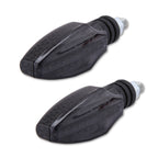 LED Blinker HIGHSIDER Smart Como, Carbonlook, Getönt, E-geprüft