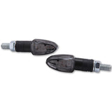 LED-Blinker Paar Highsider Lizzard schwarz, Getönt, M8, E-geprüft, 12V/0,8W
