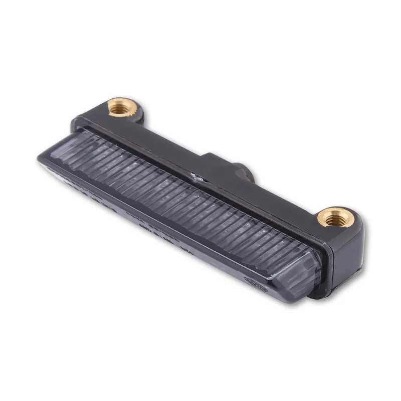 LED-Rücklicht Highsider Smart Mini, Schwarz, Glas Getönt, E-geprüft, M4 Buchsen