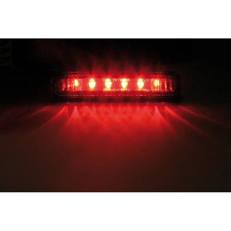 LED-Rücklicht Highsider smart Mini, Getönt, 78x16 mm, E-geprüft, 12V/0,2W