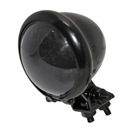 LED-Rücklicht Highsider Bates-Style schwarz, Getönt, Ø57 mm, E-geprüft, 12V/0,3W