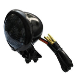 LED-Rücklicht Highsider Bates-Style schwarz, Getönt, Ø57 mm, E-geprüft, 12V/0,3W