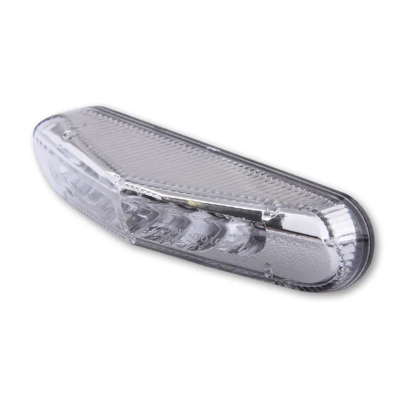 LED-Rücklicht Highsider Smart mit Kennzeichenleuchte, Glas Klar, E-geprüft, M4