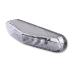 LED-Rücklicht Highsider Smart mit Kennzeichenleuchte, Glas Klar, E-geprüft, M4