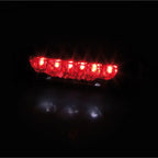 LED-Rücklicht Highsider Smart mit Kennzeichenleuchte, Glas Klar, E-geprüft, M4