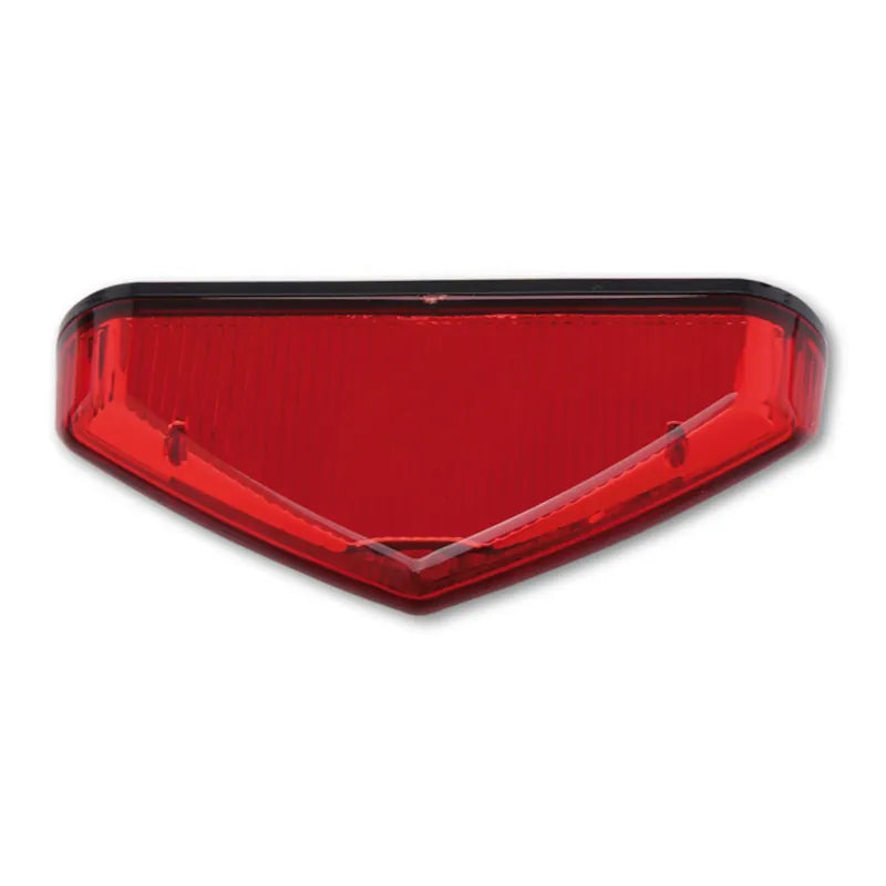 LED-Rücklicht Highsider Smart mit Kennzeichenleuchte, Glas Rot, E-geprüft, M4