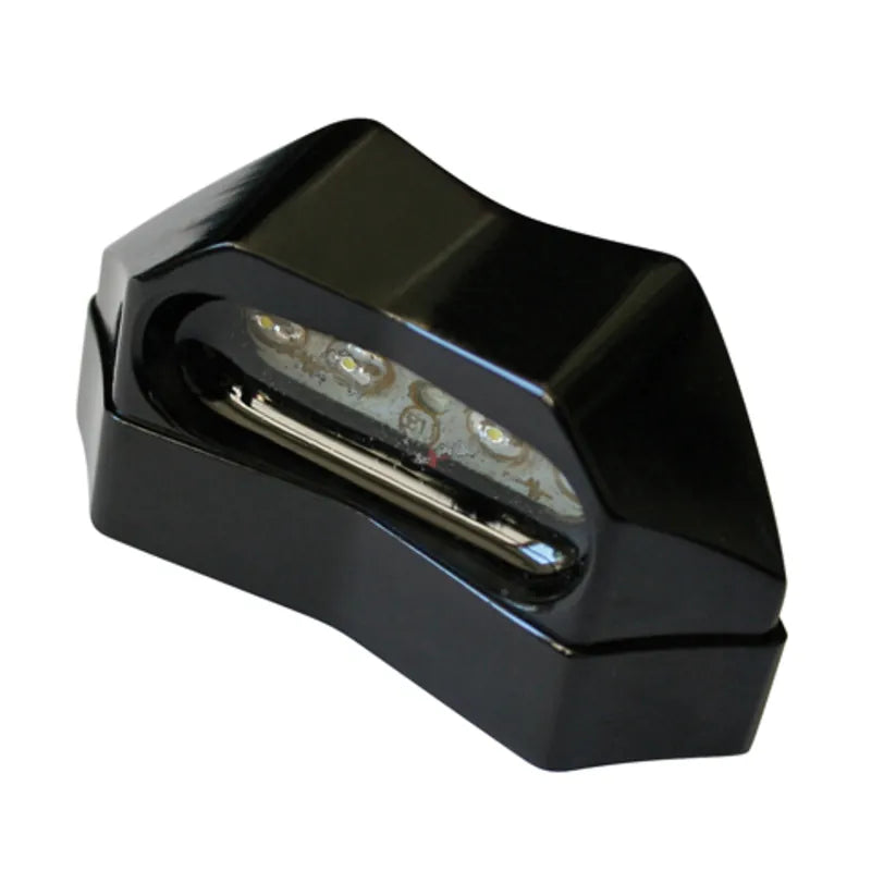 LED-Kennzeichenbeleuchtung Highsider Smart schwarz, B58xH24 mm, E-geprüft