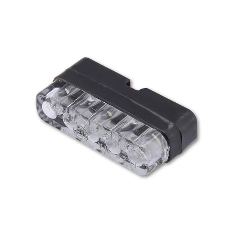 LED-Kennzeichenbeleuchtung Highsider Smart schwarz, B38,5xH10,6 mm, E-geprüft