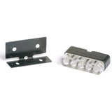 LED-Kennzeichenbeleuchtung Highsider Smart schwarz, B38,5xH10,6 mm, E-geprüft