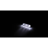 LED-Kennzeichenbeleuchtung Highsider Smart schwarz, B38,5xH10,6 mm, E-geprüft