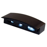 LED-Kennzeichenbeleuchtung Highsider Smart schwarz, B48,5xH13 mm, E-geprüft