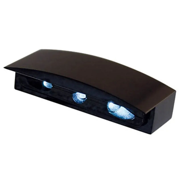 LED-Kennzeichenbeleuchtung Highsider Smart schwarz, B48,5xH13 mm, E-geprüft