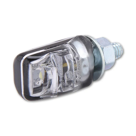 LED-Kennzeichenbeleuchtung Paar Highsider Smart Picco schwarz, E-geprüft