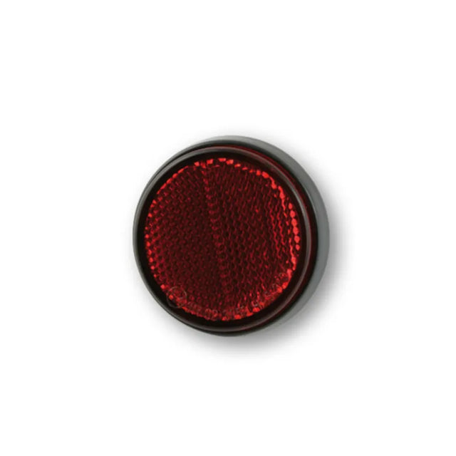 Rückstrahler Highsider Smart rot, Rund, Ø 60 mm, M5 Gewinde, E-geprüft