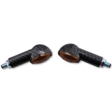 Blinker Highsider Smart Cateye lang, Carbon, Glas Getönt, E-geprüft, 12V/21W