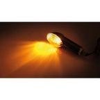 Blinker Highsider Smart Cateye lang, Carbon, Glas Getönt, E-geprüft, 12V/21W