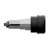 Lenkerenden Highsider Pace-LS mit Spiegelaufnahme, Schwarz, Klemmung 12-22 mm