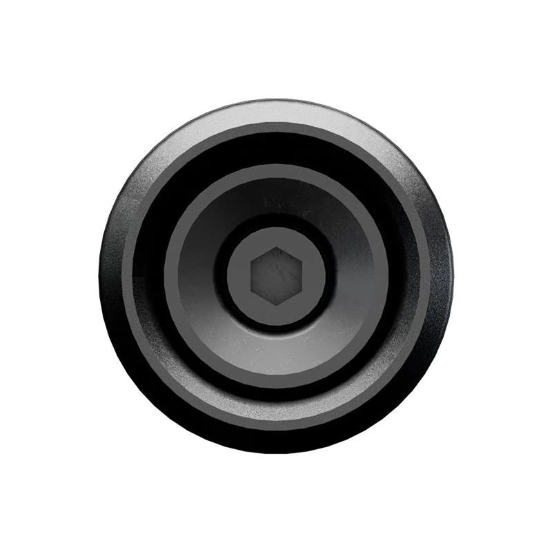 Lenkerenden Highsider Pace-LS mit Spiegelaufnahme, Schwarz, Klemmung 12-22 mm