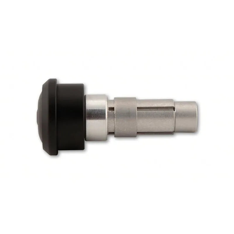 Lenkerenden Highsider Retro mit Spiegelaufnahme, Schwarz, Klemmung 12-22 mm