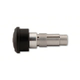 Lenkerenden Highsider Retro mit Spiegelaufnahme, Schwarz, Klemmung 12-22 mm