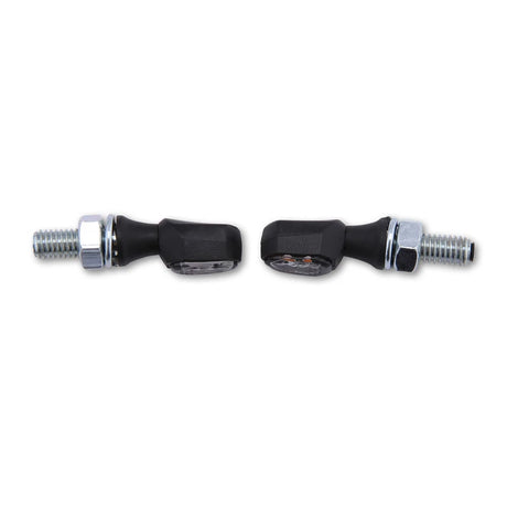 LED-Blinker Paar Highsider Smart Crumb schwarz, Getönt, M6, E-geprüft, 12V/1,8W