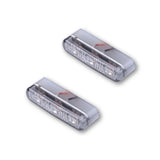 LED-Einbaublinker mit Rück- & Bremslicht Highsider Shorty 2 Pro 3in1, E-geprüft