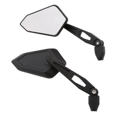 Lenkerspiegel Paar Highsider Smart Booster, Schwarz, ABS, E-geprüft, M10 Gewinde