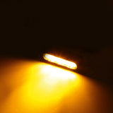 LED-Blinker Paar Highsider Pro Bronx-MX schwarz, Getönt, M8, E-geprüft, 12V/1,9W