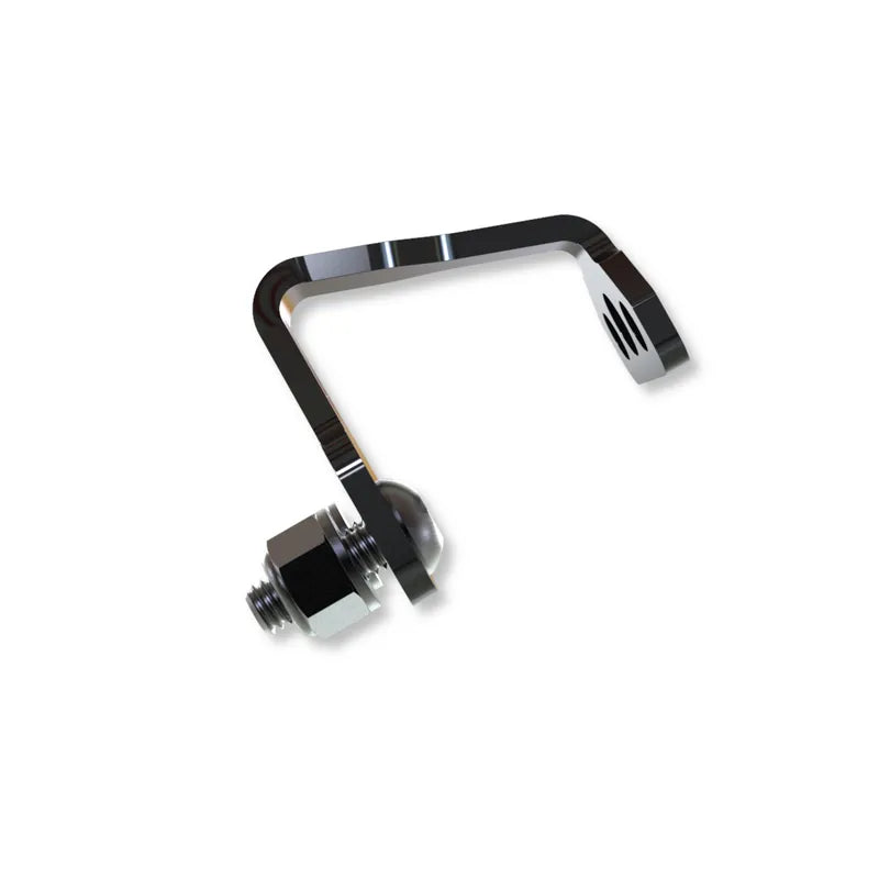 Halter für Kennzeichenbeleuchtung Highsider Pro Split-S & Nova-S, Schwarz