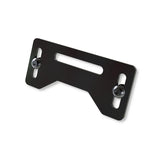 Halteplatte für Kennzeichenbeleuchtung Highsider Pro schwarz, Langloch 59,5 mm