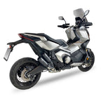 Endschalldämpfer IXRACE DCX2 Edelstahl Carbon für Honda X-ADV 750 (17-23)