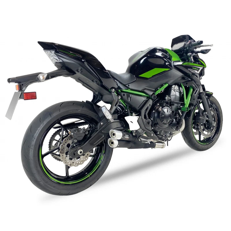 Komplettanlage IXIL Dual Hyperlow Black XL für Kawasaki Z 650 /RS Ninja 650