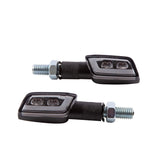 LED-Blinker Paar Highsider Formula-TS schwarz, Getönt, M8, E-geprüft, 12V/4,8W
